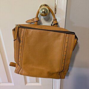 Fossil convertible backpack, tan